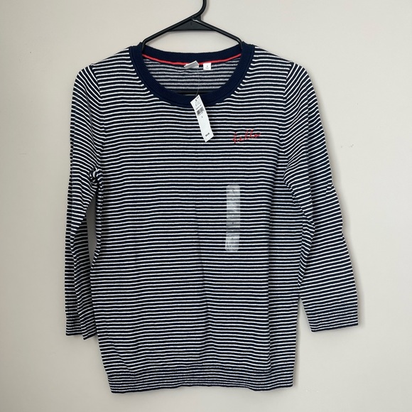 NWT STRIPED GAP SWEATER - Picture 1 of 6